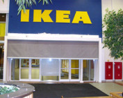 Противопожарные шторы, IKEA