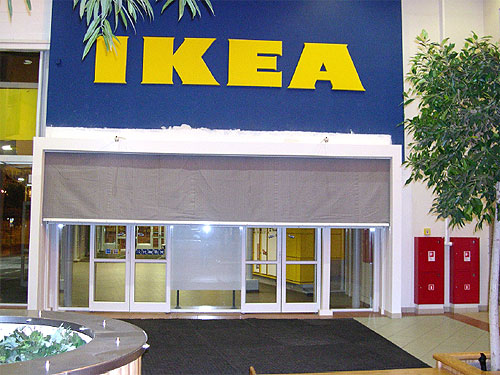 Противопожарные шторы, IKEA